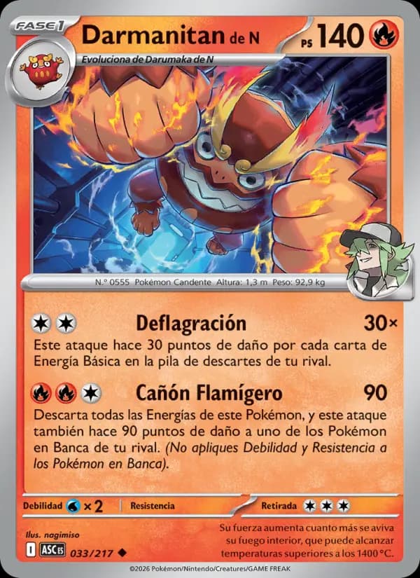 Darmanitan de N
