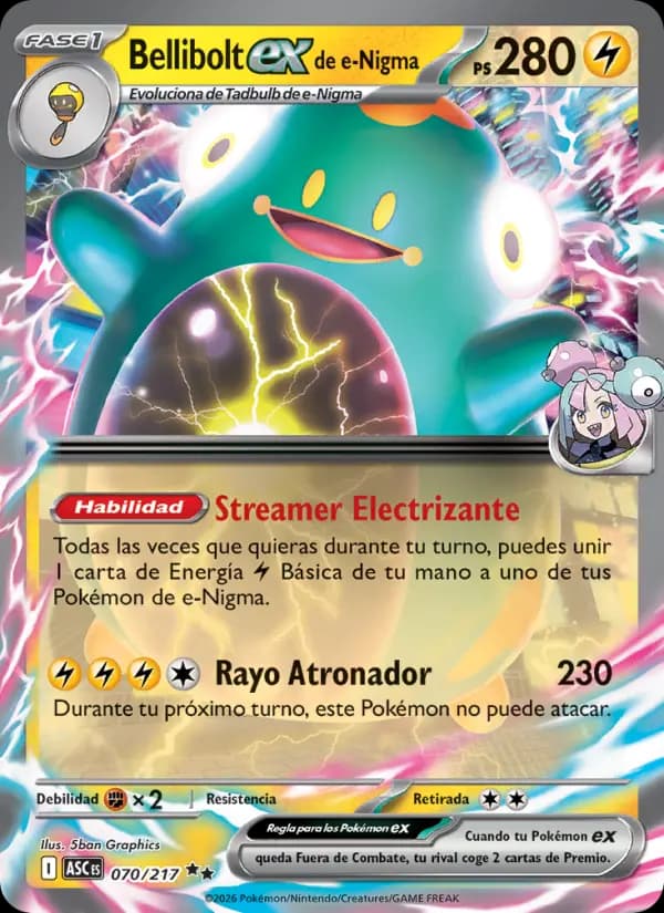 Bellibolt ex de e-Nigma