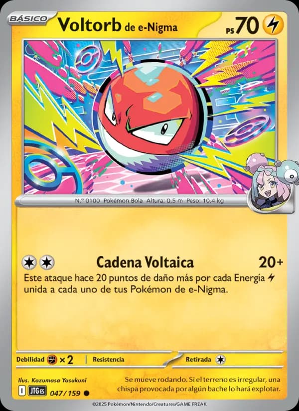 Voltorb de e-Nigma