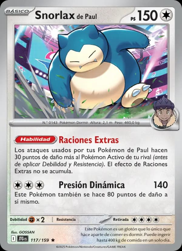 Snorlax de Paul
