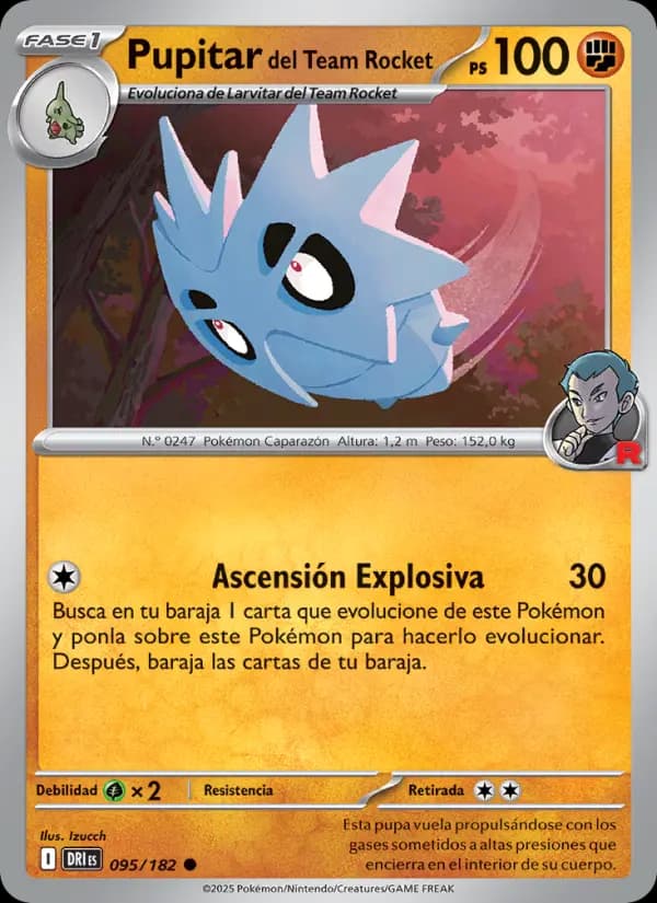 Pupitar del Team Rocket