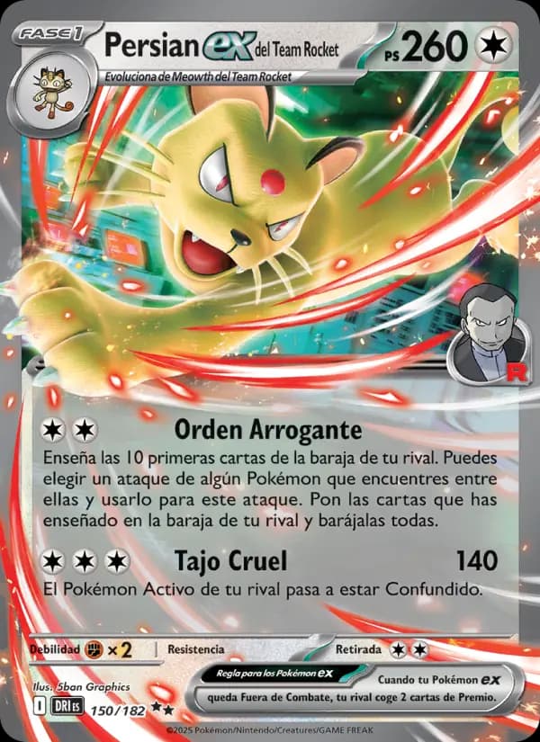 Persian ex del Team Rocket