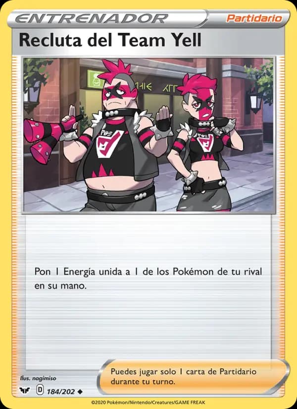 Recluta del Team Yell