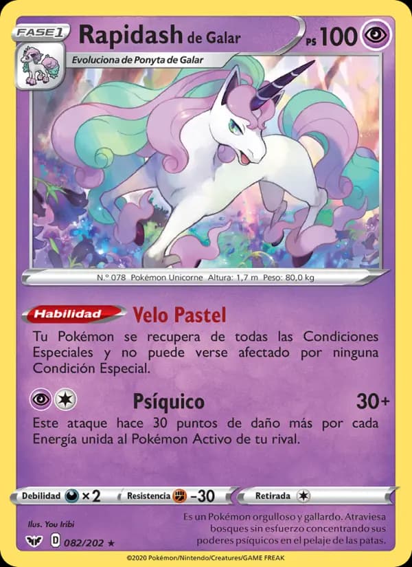 Rapidash de Galar