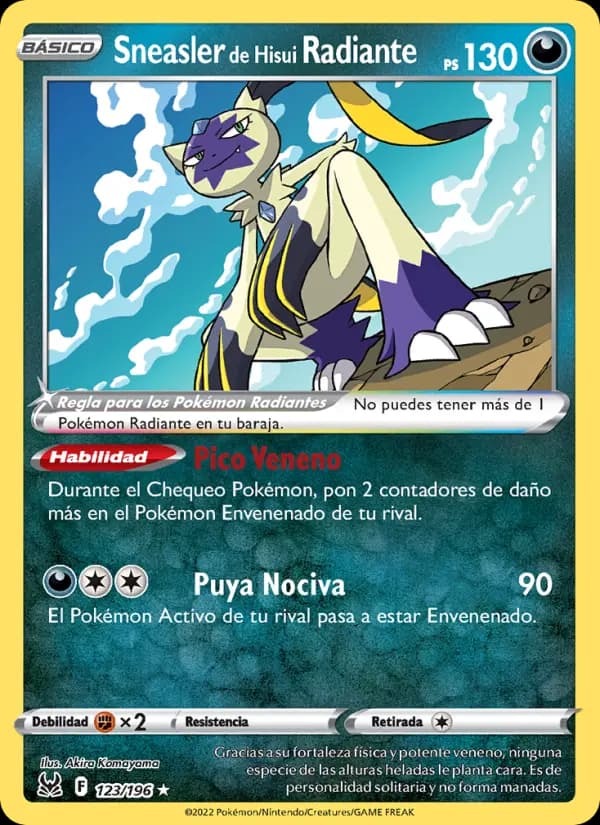 Sneasler de Hisui Radiante