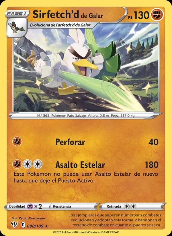 Sirfetch'd de Galar