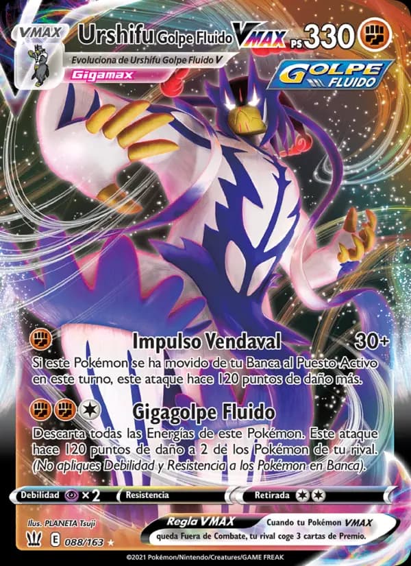 Urshifu Golpe Fluido VMAX