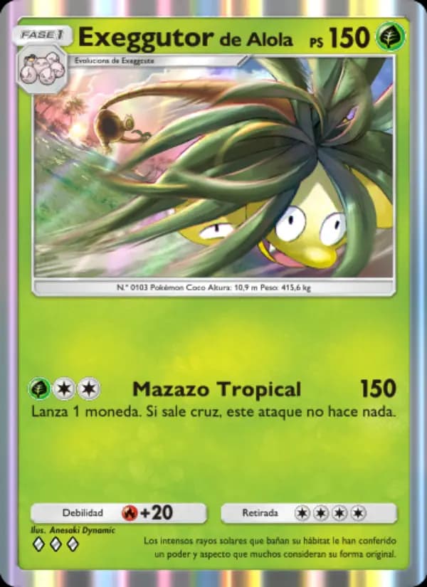 Exeggutorde Alola