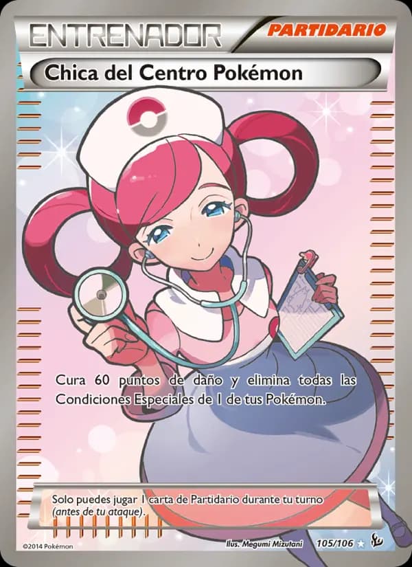 Chica del Centro Pokémon